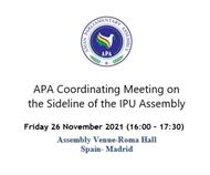 APA Coordinating Meeting on the sideline of the 143nd IPU Assembly